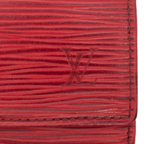 Authentic Louis Vuitton Red Epi Leather Multicles 4 Key Holder 1994 Spain - Picture 3 of 16
